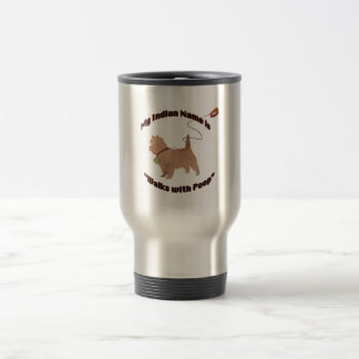 Tasse de voyage de Terrier de cairn