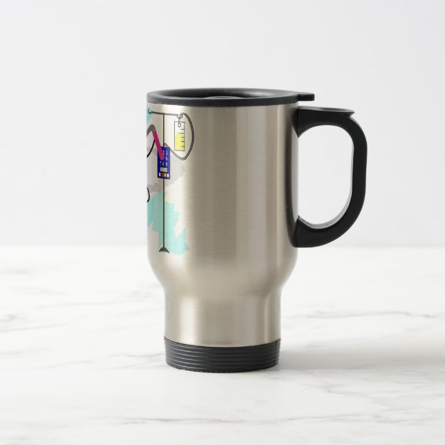 Tasse de voyage de thérapeute respiratoire (Droit)