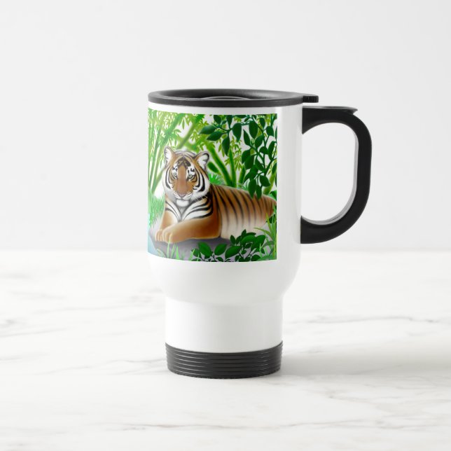 Tasse de voyage de tigre de Sumatran (Droite)