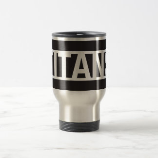 Tasse de voyage de titans