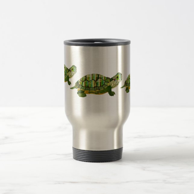 Tasse de voyage de tortue de jade (Centre)