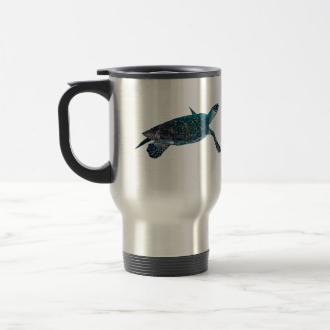 Tasse de voyage de tortue de mer (Gauche)