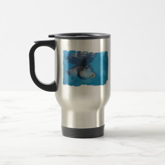 Tasse de voyage de tortue de mer de bébé (Gauche)