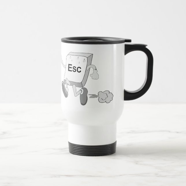Tasse de voyage de touche d'échappement ESCAPE (Droite)