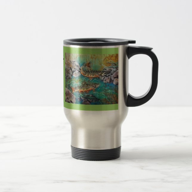 TASSE DE VOYAGE DE TRUITE (Droit)
