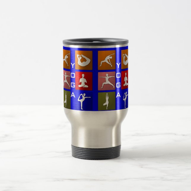 Tasse de voyage de yoga (Centre)