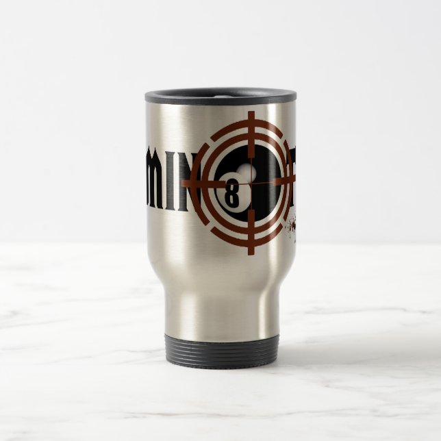 Tasse de voyage d'Elimin8ters (Centre)