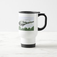 Tasse de voyage d'hélicoptère sanitaire de l'armée