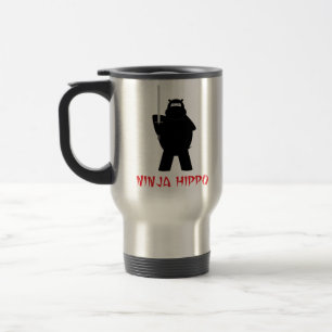 Tasse de voyage d'hippopotame de Ninja