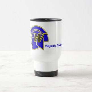 Tasse de voyage d'hockey de Wayzata - café
