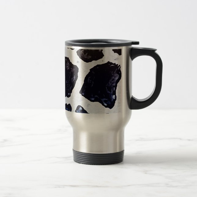 Tasse de voyage d'impression de girafe (Droit)