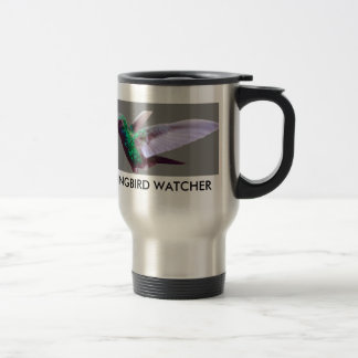 TASSE DE VOYAGE D'OBSERVATEUR DE COLIBRI