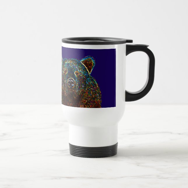 Tasse de voyage d'ours (Droite)