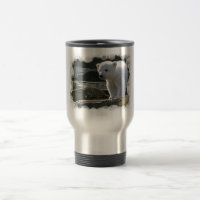 Tasse de voyage d'ours blanc de bébé