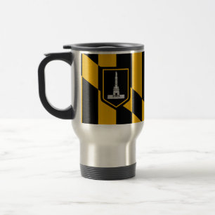 Tasse de voyage Drapeau de Baltimore