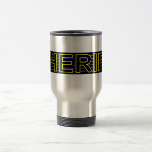 Tasse de voyage du SHÉRIF 3