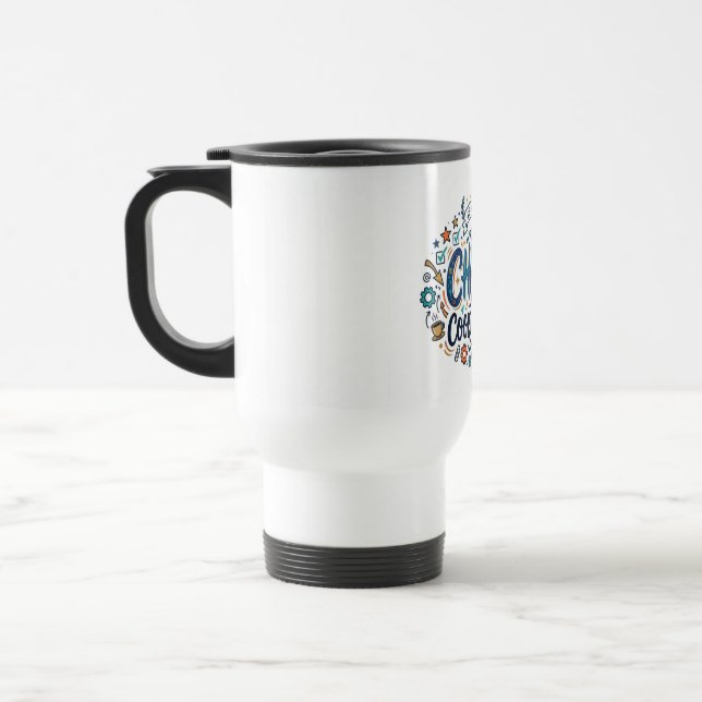 Tasse de voyage Édition Boss Chaos Coordinator  (Gauche)