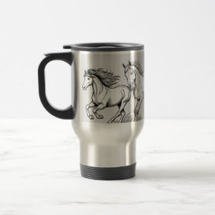 Tasse de voyage en acier inoxydable pour café