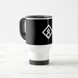 Tasse de voyage en bois cassé mesure