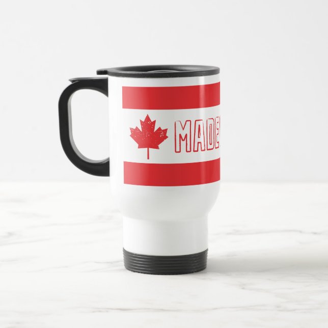 Tasse de voyage Fabriquée au Canada (Gauche)