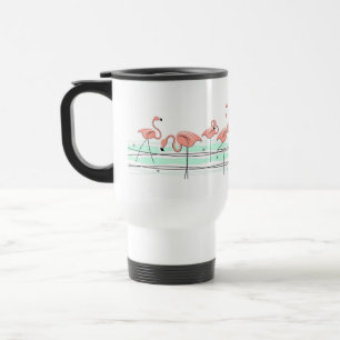 Tasse de voyage Flamingo Ocean Line