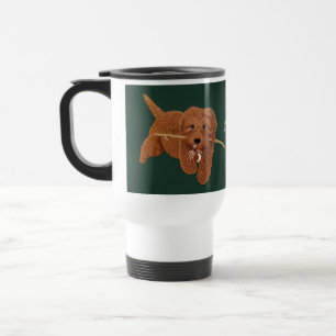 Tasse de voyage Goldie Golden Doodle
