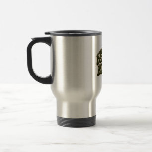 Tasse de voyage groovy 3D 'La gentillesse est magi