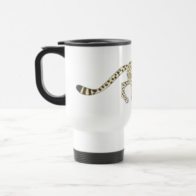 Tasse de voyage guépard Rock'n'roll (Gauche)
