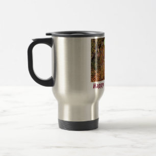 tasse de voyage inoxydable. Joyeux anniversaire. h