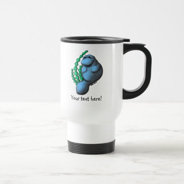 Tasse de voyage - lamantin de Mia (Droite)