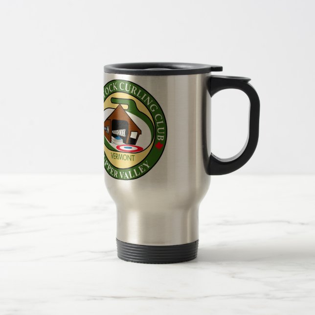 Tasse de voyage, logo de bordage de club de (Droit)