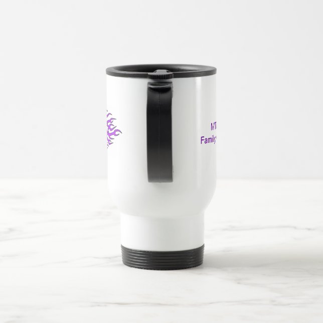 Tasse de voyage - maman de guerrier de MTM (Poignée)