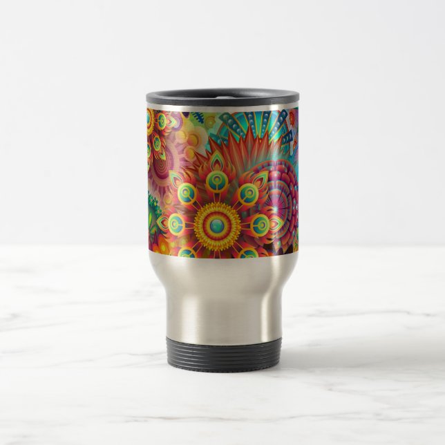 Tasse de voyage Mandala (Centre)