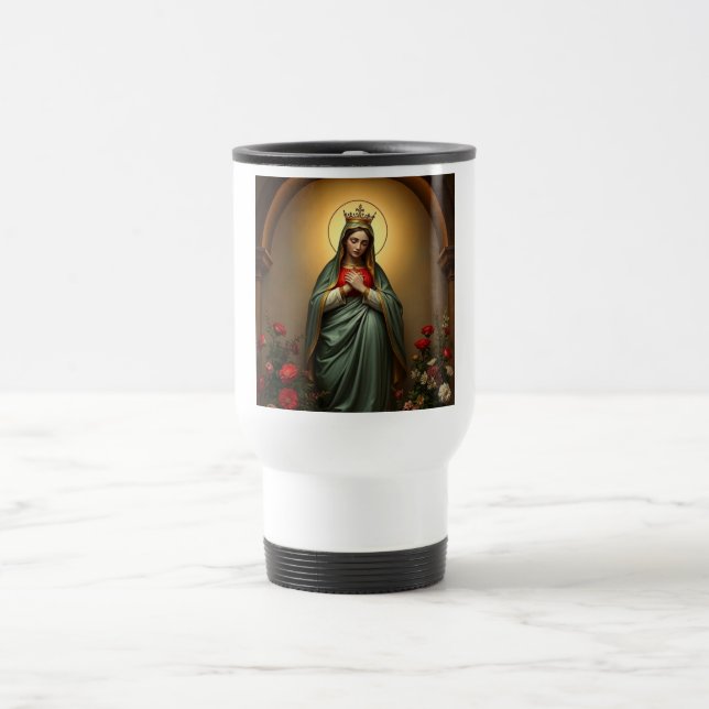 Tasse de voyage Marie Reine du Ciel (Centre)