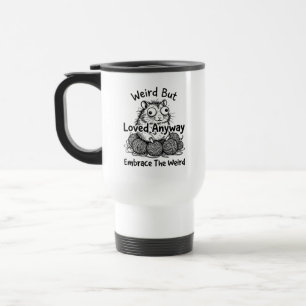 Tasse de voyage Meilleur ami du banlieusard Hamste