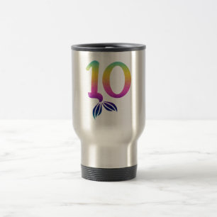 Tasse de voyage moderne pour 10 poissons   Contemp