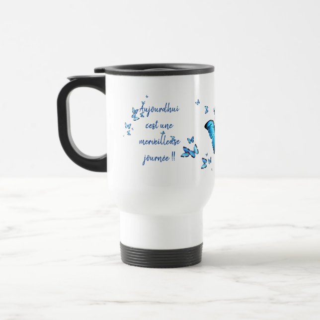 Tasse de voyage ou travail (Gauche)