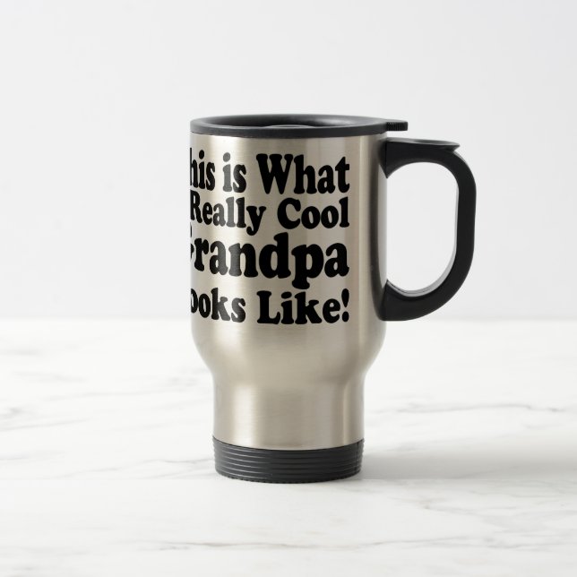 Tasse de voyage Papi Cool (Droit)