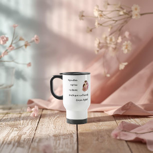 Tasse de voyage personnalisée Câlin de maman pour 