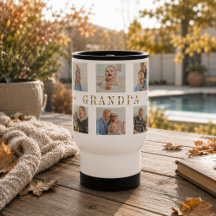 Tasse de voyage personnalisée pour papi 