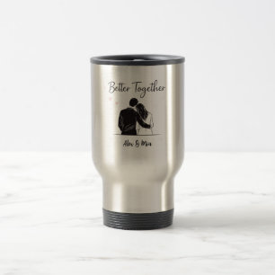 Tasse de voyage pour couple personnalisé – Mieux e