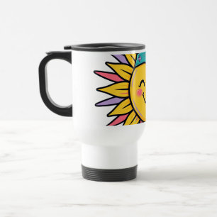 Tasse de voyage pour infirmière Sunshine et Scrubs