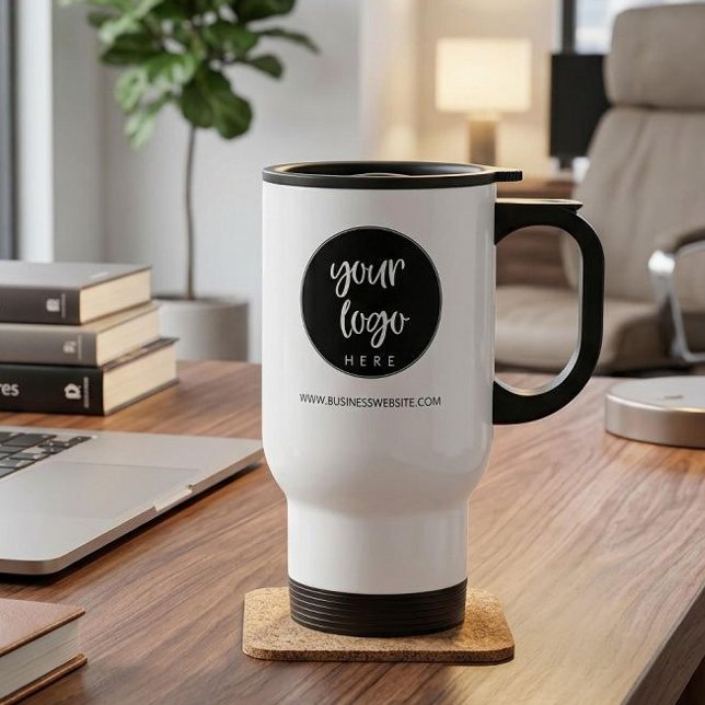 Tasse de voyage pour les affaires avec le logo de  (logo travel mug)