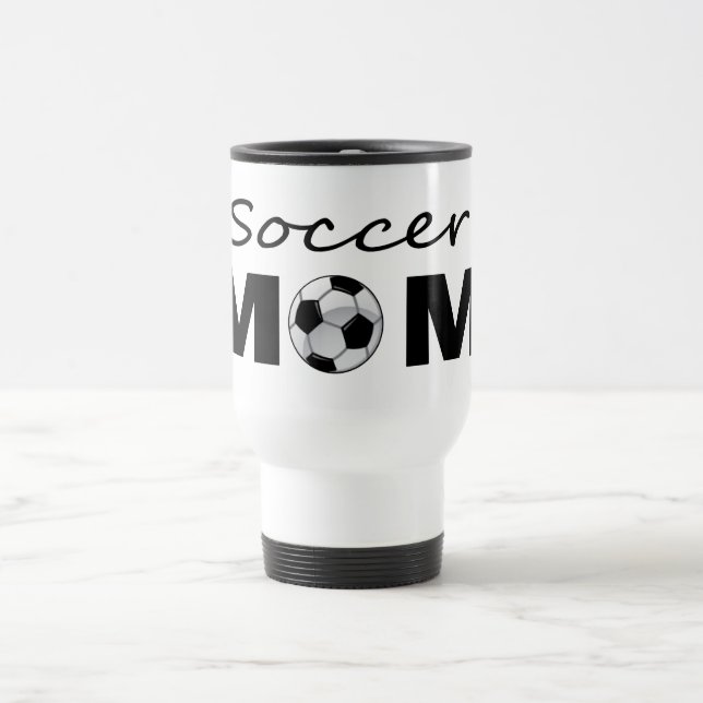 Tasse de voyage pour maman de footballeur (Centre)