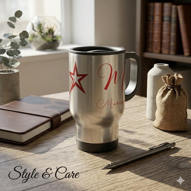 Tasse de voyage/quotidienne de marque élégante ent (Fully Customizable Stylish Brand Travel Commuter Travel Mug)
