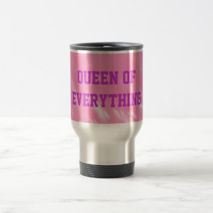 Tasse de voyage Reine de tout