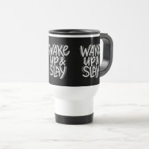 Tasse de voyage – RÉVEILLEZ-VOUS & CONQUÉREZ Motiv