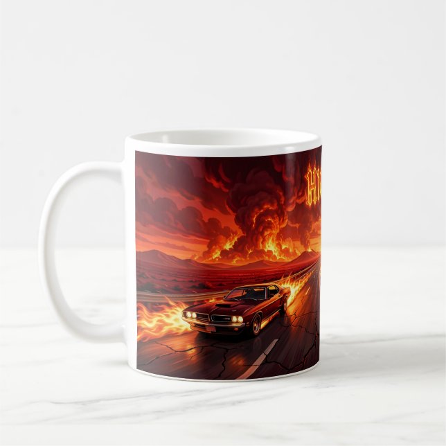 Tasse de voyage Rock Rebel de la route de l'Enfer  (Gauche)