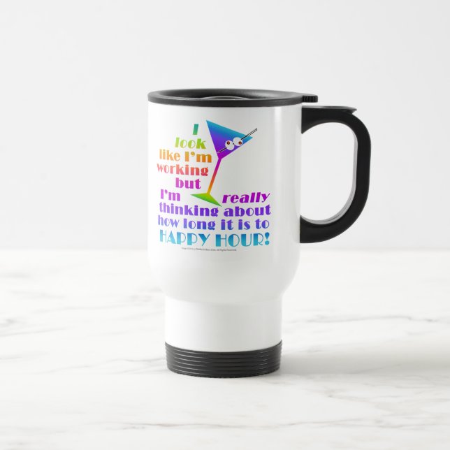 Tasse de voyage, tasse - Combien de temps avant Ha (Droite)
