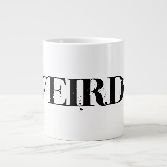 tasse de weirdo (Devant)